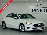 Used Mercedes A180 SE 136 HP (100 kW) 2019 White Hatchback