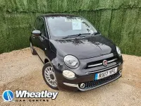 Used Fiat 500 Lounge 69 HP (50 kW) 2017 Black Hatchback