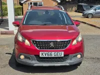 Used Peugeot 2008 Allure 97 HP (71 kW) 2016 Red SUV