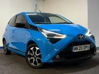 Used Toyota Aygo Trend 72 HP (52 kW) 2020 Blue Hatchback