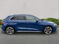 Used Audi A3 S-Line 113 HP (83 kW) 2024 Blue Hatchback