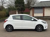 Used Toyota Yaris 2019 White Hatchback