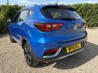Used MG ZS Exclusive 106 HP (77 kW) 2019 Blue SUV