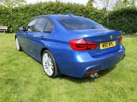 Used BMW 330 M Sport 2017 Blue Sedan