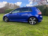 Used VW Golf VII R 2016 Blue Hatchback