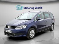 Used VW Sharan SE 150 HP (110 kW) 2021 Blue MPV