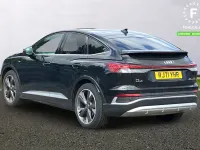 Used Audi Q4 e-tron S-Line 150 kW (204 HP) 2022 Black SUV