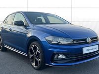 Used VW Polo R-line 110 HP (80 kW) 2021 Blue Hatchback