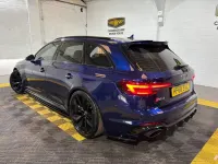Used Audi RS4 Advanced 450 HP (330 kW) 2018 Blue Estate