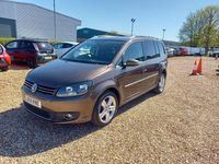 Used VW Touran Sportline 140 HP (102 kW) 2011 Brown MPV