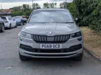 Used Skoda Karoq SportLine 150 HP (110 kW) 2019 Grey SUV