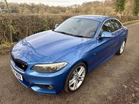 Used BMW 228 M Sport 245 HP (180 kW) 2014 Blue Coupe