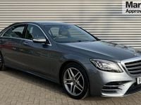 Used Mercedes S450 AMG line 367 HP (269 kW) 2018 Selenite grey metallic Sedan