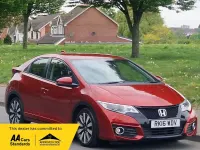 Używany Honda Civic SE Plus 2016 Czerwony Hatchback