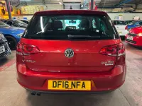 Used VW Golf VII GT 147 HP (108 kW) 2016 Red Hatchback