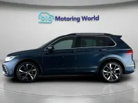 Used VW Tiguan R-line 150 HP (110 kW) 2021 Blue SUV