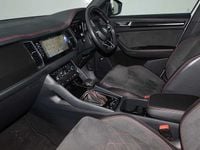 Used Skoda Kodiaq vRS 241 HP (177 kW) 2024 Moon white metallic SUV