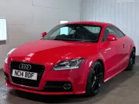 Used Audi TT S-Line 160 HP (117 kW) 2014 Red Coupe