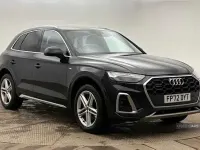 Used Audi Q5 S-Line 204 HP (150 kW) 2022 Black SUV