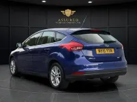 Used Ford Focus Zetec 2015 Blue Hatchback