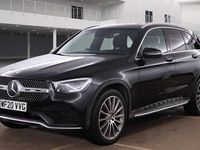 Used Mercedes GLC300 AMG line 2020 Black Estate