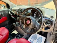 Used Fiat 500 Lounge 2010 Black Cabriolet