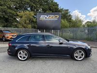 Used Audi A4 S-Line 190 HP (139 kW) 2017 Blue Estate