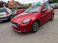 Begagnad Mazda 2 Inclusive 2016 Röd Halvkombi