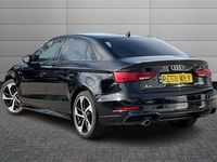 Used Audi A3 Black Edition 116 HP (85 kW) 2018 Black Sedan