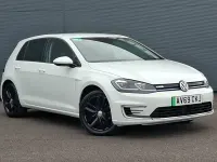 Used VW e-Golf 99 kW (135 HP) 2019 White Hatchback