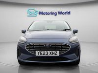 Used Ford Fiesta Titanium 100 HP (73 kW) 2023 Blue Hatchback