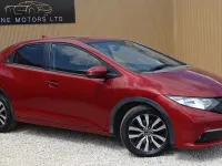 Used Honda Civic SE Plus 120 HP (88 kW) 2014 Red Hatchback