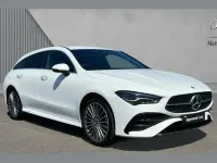 Used Mercedes CLA250e AMG Line Premium 218 HP (160 kW) 2024 White Sedan