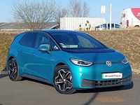 Used VW ID.3 Pro Performance 150 kW (204 HP) 2021 Blue Hatchback