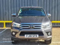 Used Toyota HiLux 150 HP (110 kW) 2018 Grey Pickup