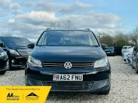Used VW Touran Comfortline 140 HP (102 kW) 2012 Black MPV