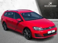 Used VW Golf VII GTD 2015 Red Estate
