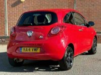 Used Ford Ka Metall 69 HP (50 kW) 2014 Red Hatchback