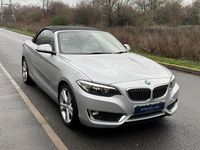 Used BMW 220 Luxury Line 2016 Silver Cabriolet