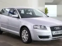 Used Audi A3 Design 100 HP (73 kW) 2008 Silver Hatchback