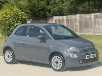 Used Fiat 500 Lounge 69 HP (50 kW) 2019 Grey Hatchback