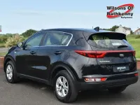 Used Kia Sportage 115 HP (84 kW) 2017 Black SUV