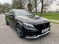 Used Mercedes C200 AMG line 184 HP (135 kW) 2015 Black Sedan