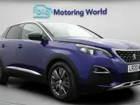 Used Peugeot 3008 GT-line 131 HP (96 kW) 2020 Blue SUV