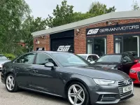 Used Audi A4 S-Line 150 HP (110 kW) 2018 Grey Sedan