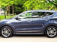 Used Hyundai Santa Fe Premium SE 200 HP (147 kW) 2017 Blue SUV