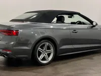 Used Audi A5 Cabriolet S-Line 190 HP (139 kW) 2018 Grey Cabriolet