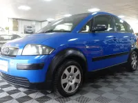 Used Audi A2 110 HP (80 kW) 2004 Blue Hatchback