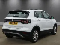 Used VW T-Cross SE 95 HP (69 kW) 2019 White SUV