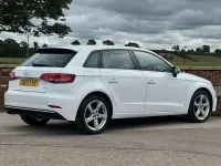 Used Audi A3 Sport 150 HP (110 kW) 2017 White Hatchback